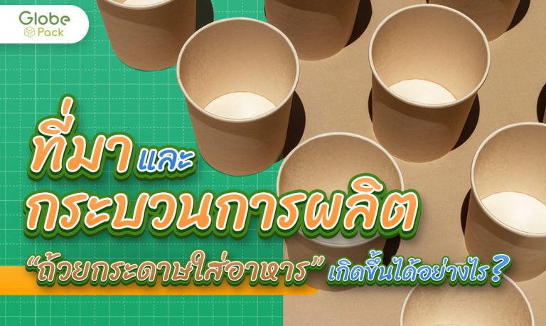 ขั้นตอนและกระบวนการผลิตถ้วยกระดาษใส่อาหารเกิดขึ้นได้อย่างไร ?