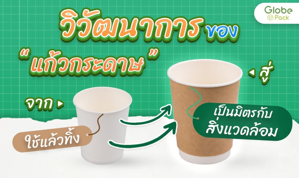 วิวัฒนาการของแก้วกระดาษ